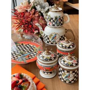 Set da cucina smaltato Miss Betty Paradise 5 pezzi