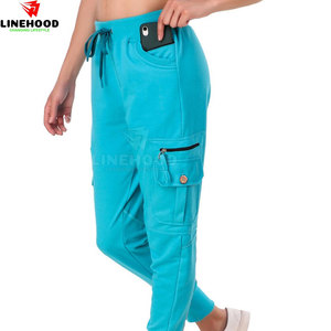 Pantalon en toile de couleur personnalisée de haute qualité pour femmes respirant taille moyenne Streetwear décontracté pour l'hiver-Disponibilité en gros - Product Image 2