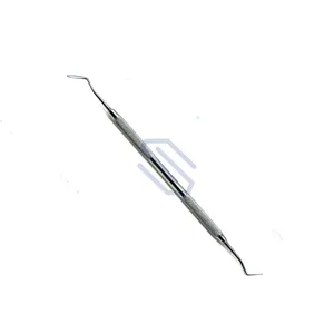 Hollenback 3 ferramentas de modelagem dentária, ferramentas de suporte cirúrgico de aço inoxidável com duas pontas
