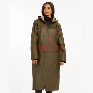 เสื้อโค้ทยาวสำหรับผู้หญิงเสื้อแจ็คเก็ตขี่ม้า2025กันน้ำระบายอากาศได้ดีเสื้อแจ็คเก็ตขี่ม้ามีสไตล์ราคาไม่แพง - Product Image 1