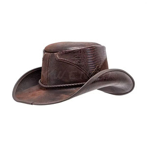 Sombrero de Vaquero Estilo Western Personalizado al por Mayor, Marca WENZO, Ajustable, para las Cuatro Estaciones, Unisex, para Adultos - Product Image 5