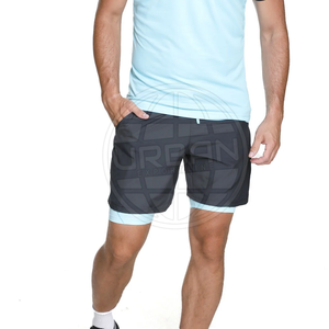 Pantalones Cortos Deportivos de Lona con Cintura Elástica de Secado Rápido, Nuevo Diseño, Logotipo Personalizado a Bajo Precio - Product Image 1