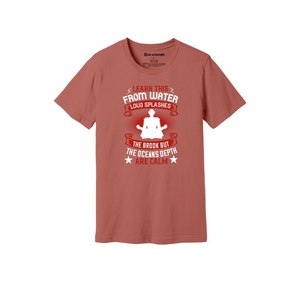 Camiseta informal de algodón 100% con impresión de temas de Buda en 3D, 12 opciones de color, 160-180, colocación de diseño personalizable GSM pesado - Product Image 2