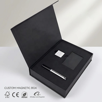 Cadeau pliable avec revêtement UV recyclable de luxe au design personnalisé avec emballage en carton en mousse EVA Boîte rigide à couvercle magnétique