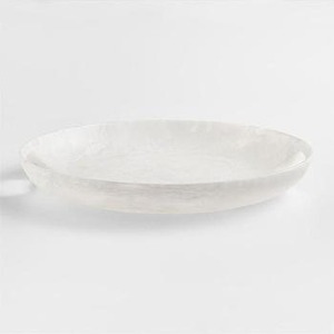 ถาดอะคริลิคเรซิ่นสุดหรูตัวจัดระเบียบที่ทนทานหมุนได้สีดำและสีขาวสำหรับการแต่งหน้าเครื่องประดับเทียนและตกแต่งบ้าน - Product Image 6