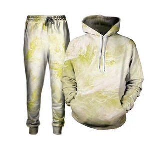 Ensembles sur mesure, costume cargo multi-poches pour homme, sublimation et impression à l'extérieur ou décoloration au soleil, logo personnalisé, survêtement pour homme - Product Image 2