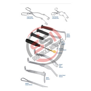 ชุดเครื่องมือผ่าตัดเปิดกะโหลกศีรษะแบบพื้นฐานทำมือสำหรับ2025เครื่องมือสำหรับปรับแต่งโลโก้พิมพ์ด้วยมือ - Product Image 1