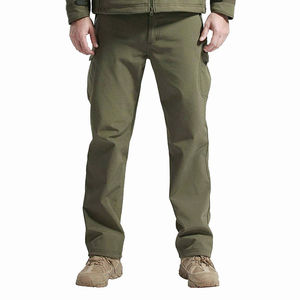 Pantalon coupe-vent imperméable en polyester coupé et cousu fabricant de pantalons baggy personnalisés Sport personnalisé Nylon hommes taille haute - Product Image 4
