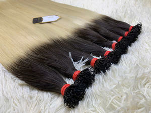 เครื่องต่อผมมนุษย์เคราติน6D บริสุทธิ์เวียดนามผ้าสองชั้นนุ่มสลวยน้ำหนักเบา - Product Image 3