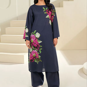 Jilani Exportadores Mejor Fabricación Proveedor Ropa Casual Shalwar Kameez Mujeres Listo Hecho Alta Calidad Ligero Cómodo - Product Image 1