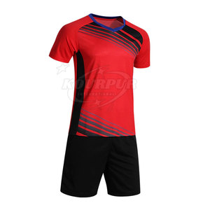 Factory Wholesale Best Quality Customized Breathable Short Sleeve Soccer Uniform Sets for Men From Pakistan - Product Image 2