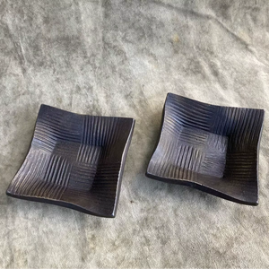 Plateau à bijoux martelé, porte-bague en cuivre artisanal, plateau à bibelots décoratif en cuivre, petit plateau à bibelots en cuivre - Product Image 1