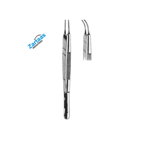 Pince à iris Stevens en acier inoxydable de haute qualité, fabricant et exportateur d'instruments chirurgicaux légèrement incurvés de 10.5cm - Product Image 5