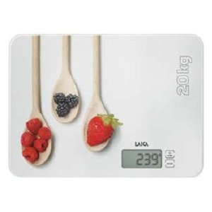 Balance de cuisine blanche 20 kg, balance électronique numérique pour la cuisine et la pâtisserie - Product Image 3