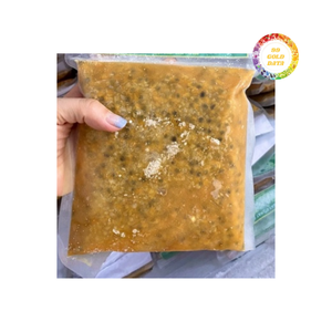 Puré de Maracuyá Congelado Auténtico Hecho con Maracuyá Natural de Vietnam, Ideal para Mezclas de Bebidas y Productos de Postre - Product Image 2