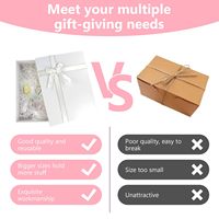 Service personnalisé Boîte de papier réutilisable rose créative écologique magnétique portable parfums cadeaux