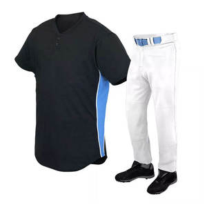 <b>Red</b> And White Latest Design Men Baseball Uniform 2025 Good Quality Wholesale Best Quality Baseball Uniform - Product Image 4