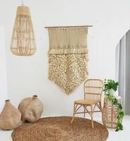 Meilleures ventes de meubles, chaises de salle à manger en rotin bon marché du Vietnam pour la décoration de la maison, de l'hôtel et du restaurant