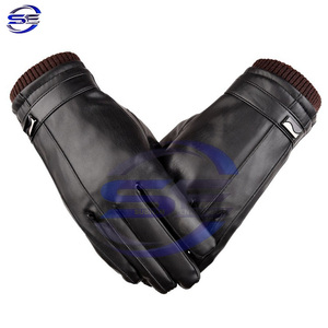 Nueva Llegada Último Diseño Genuino Moda Invierno Desgaste Guantes de cuero Venta al por mayor Precio bajo - Product Image 1