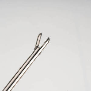 Porte-aiguilles laparoscopique manuel à prix de gros, utilisation hospitalière, acier inoxydable argenté, réutilisable, certifié CE, général - Product Image 4