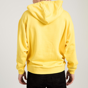 Haute qualité coton éponge français hiver hommes unisexe écologique épais polaire surdimensionné à capuche plaine vierge personnalisé OEM Service - Product Image 2
