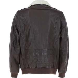 Chaqueta de invierno de diseño superior para hombre con cuello levantado y manga completa 100% cuero de alta calidad personalizable precio razonable - Product Image 3