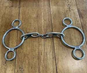 Haute qualité en acier inoxydable Pelham Gag Bit torsion lente joint unique Western équitation formation cheval usine directe - Product Image 3