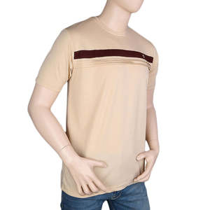 Camiseta de cuello redondo para hombre - Fawn - Fawn - Product Image 1