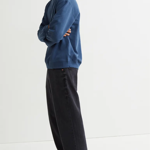 Vente directe d'usine prix de gros hommes solide 100% coton hiver pull à capuche sweat respirant excellente qualité - Product Image 4