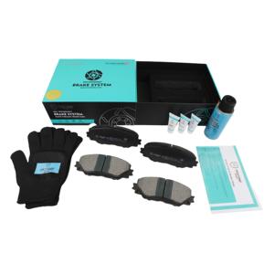 Usine en gros Auto voiture pièces de rechange D1210 04465-02220 système de rupture plaquette de frein en céramique pour <span class=keywords><strong>Toyota</strong></span> <span class=keywords><strong>Corolla</strong></span> roue avant MONAER - Product Image 3