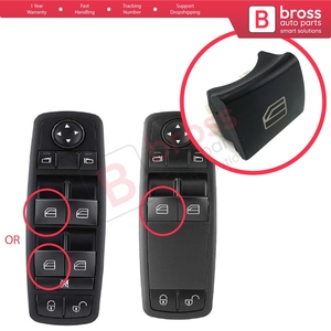 BDP110-1 Master Driver Switch Left <b>Window</b> Button <b>Cover</b> Cap For A Class W169 B Class W245 A1698206410 - Product Image 5
