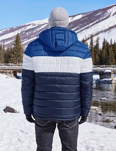 Venta al por mayor OEM personalizado Puffer chaqueta hombres 2025 cálido AISLAMIENTO impermeable ligero invierno prendas de vestir exteriores moda Streetwear chaquetas - Product Image 4