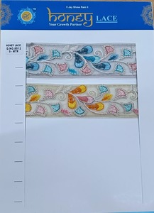 Venta al por mayor de tela de encaje bordado Floral para vestidos de novia tela de encaje bordado nupcial con lentejuelas y cuentas - Product Image 6