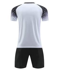 Uniformes de football Kits de football d'équipe en gros Polyester Impression par sublimation à séchage rapide Usine de vêtements de sport en vrac respirants vierges - Product Image 5