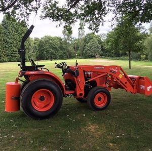 Mini Tractor Agrícola Kubota de 35hp, 160hp, 200hp con Cargador Frontal y Retroexcavadora, Minicargador de 70hp, Motor Kubota Usado 2WD/4WD - Product Image 5