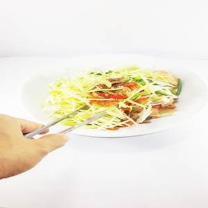 2024 article de vente élevé 100% vente de haute qualité ustensiles de cuisine BBQ pince à épiler pince alimentaire en acier inoxydable pince à épiler pinces alimentaires - Product Image 5