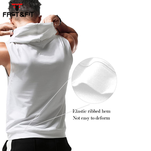 New Design <b>Men</b> Sport Gym Quick Dry Lightweight Fitness Workout <b>Sleeveless</b> <b>Sleeveless</b> Hoodies - Product Image 5
