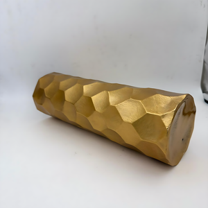 แจกันดอกไม้อลูมิเนียมชุบทองคุณภาพสูงแบบใหม่ ชุด 2 ชิ้น ดีไซน์หรูหราทำมือ สำหรับตกแต่งบ้านและสวน - Product Image 6