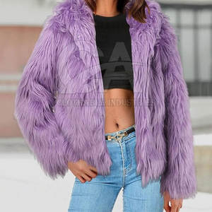 Manteau d'hiver en fourrure de haute qualité pour femmes, parka en fourrure de Mongolie, manteau de créateur pour femmes, personnalisé - Product Image 3