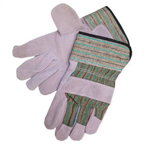 Gréeur canadien Gants en cuir de vachette fendu Gants de sécurité pour ouvriers résistants Gants de construction - Product Image 6