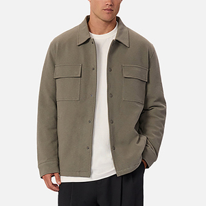 Chaquetas de Hombre de Lona Transpirable de Algodón, Recién Llegadas, de Longitud Regular y Comodidad para Todo el Día, Chaqueta para Hombre - Product Image 4