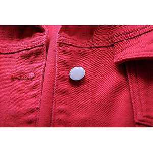 Chaqueta Vaquera para Mujer, Diseño Único con la Mejor Calidad, Chaqueta Vaquera de Fabricante de Primera Calidad, Color Amarillo, Chaqueta Vaquera Lisa Teñida para Mujer - Product Image 4