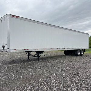 Camionnette isotherme Great Dane, chariot de restauration de rue d'occasion, 40 pieds x 8 pieds, acier au carbone, suspension pneumatique, adapté au transport et au stockage - Product Image 1