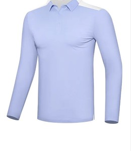 Sudadera con Capucha Casual para Hombre de Golf, Manga Corta, Spandex/Poliéster, Cuello en V, Botones al Frente - Product Image 3