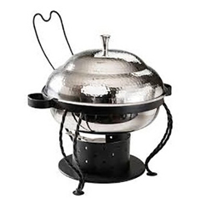 High Quality Decorative Design Banquet Brass Finished Metal Food <b>Warmer</b> Buffet Heating Chafing Dish - Product Image 5