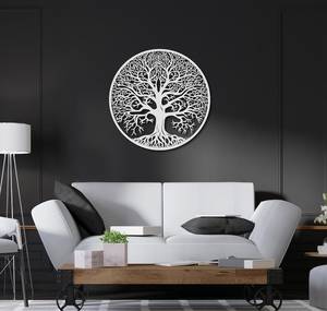 Arte de pared de Metal moderno, arte de pared de Metal de estilo de lujo moderno, decoración de pared grande, decoración minimalista para el hogar, regalo del Día de la madre - Product Image 2