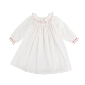 Vente en gros de vêtements de grande qualité pour enfants pyjamas smockés pour filles de 2 à 12 ans longs et doux et confortables Fabrication du Vietnam - Product Image 4