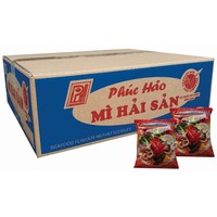 Nouilles instantanées ramen à saveur de fruits de mer en vrac OEM paquet de sac de marque personnalisée au Vietnam-Phuc Hao nouilles instantanées 60g au meilleur prix