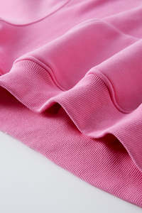 Custom Women Crop Top Hoodie Casual Women's Hoodies & <b>Sweatshirts</b> Pullover Cropped Oversize Hoodie for Woman - Product Image 5