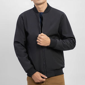 Chaqueta Bomber para hombre más vendida, hecha a medida con material transpirable, manga larga y cuello alto, precio - Product Image 4